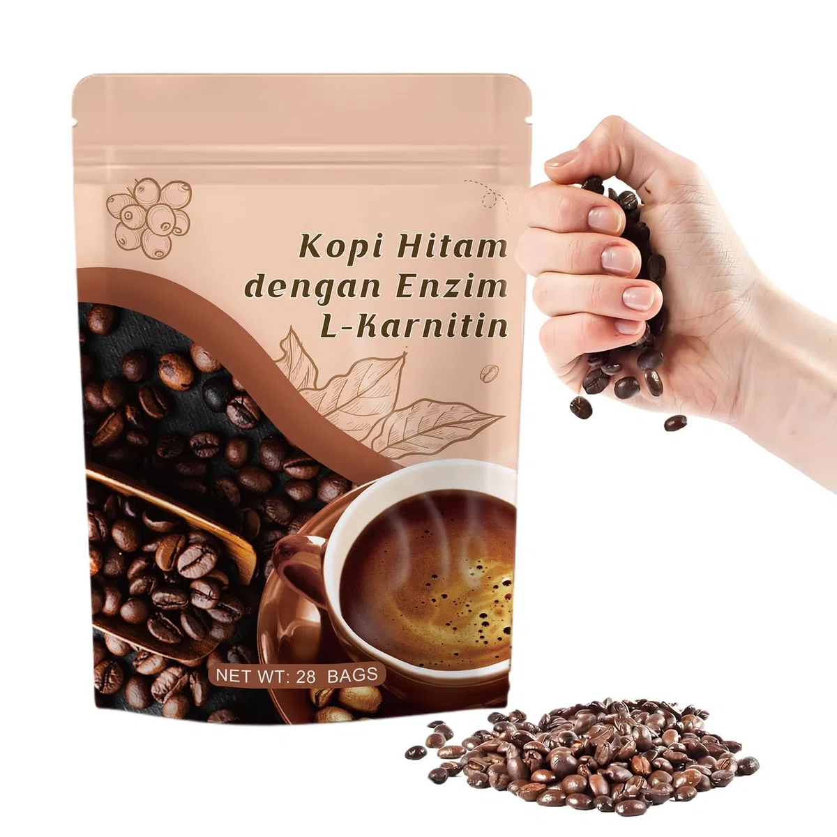 Caffè Sostitutivo Del Pasto Diet Control - Supporto For Una Sana Gestione Del Peso, Infusione Istantanea(1PC)