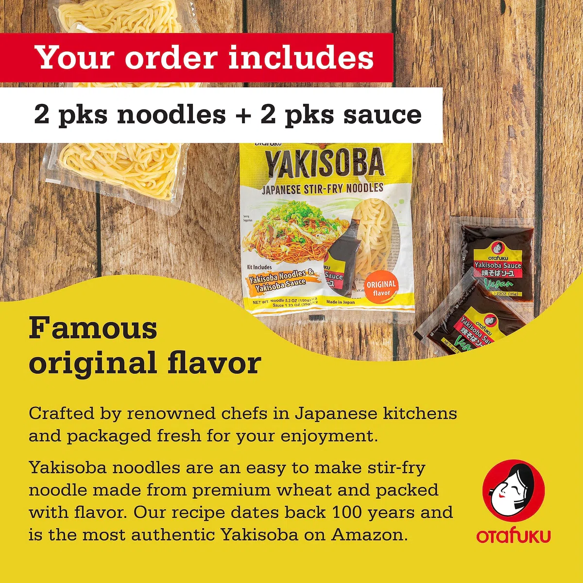 Otafuku Yakisoba Noodle 2 Porzioni - 370gr