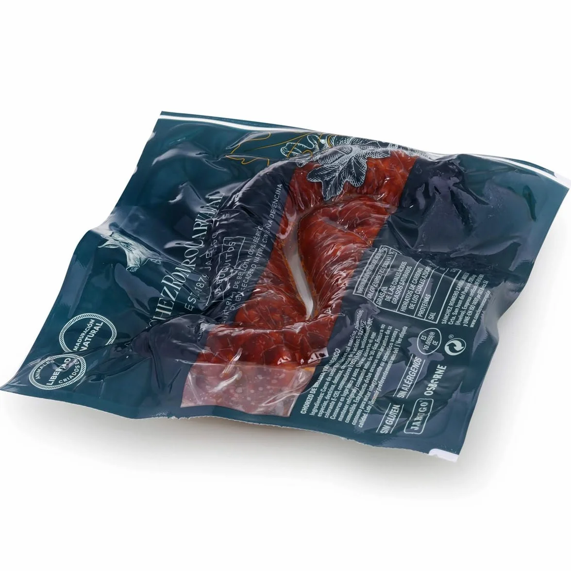 Jabuguitos Sanchez Romero Carvajal - Puro Chorizo ​​di Maiale Iberico Bellota. 4 confezioni.