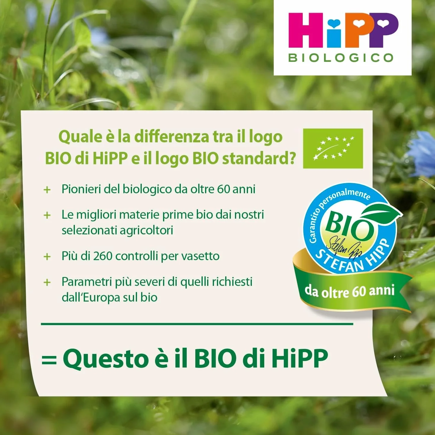 HiPP - Nuovi Mini Dessert, Frutta Grattugiata Bio, Gusto Mela e Pesca,Confezione da 24 Vasetti da 100 g