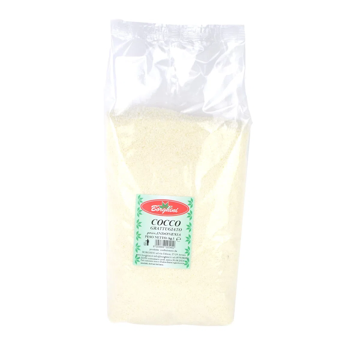 KG 2 COCCO GRATTUGIATO PER REALIZZAZIONI DI PASTICCERIA E GELATERIA, IDEALE PER DOLCI, TORTE, PASTICCINI, MOUSSE E GELATI