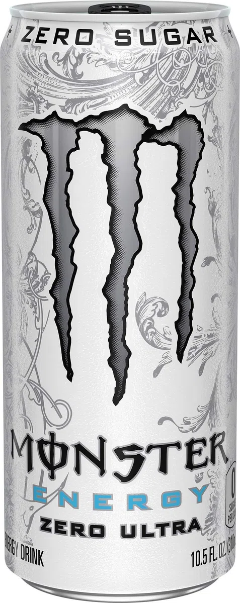 Monster Energy Zero Ultra, bevanda energetica senza zucchero, 453,6 g (confezione da 12)