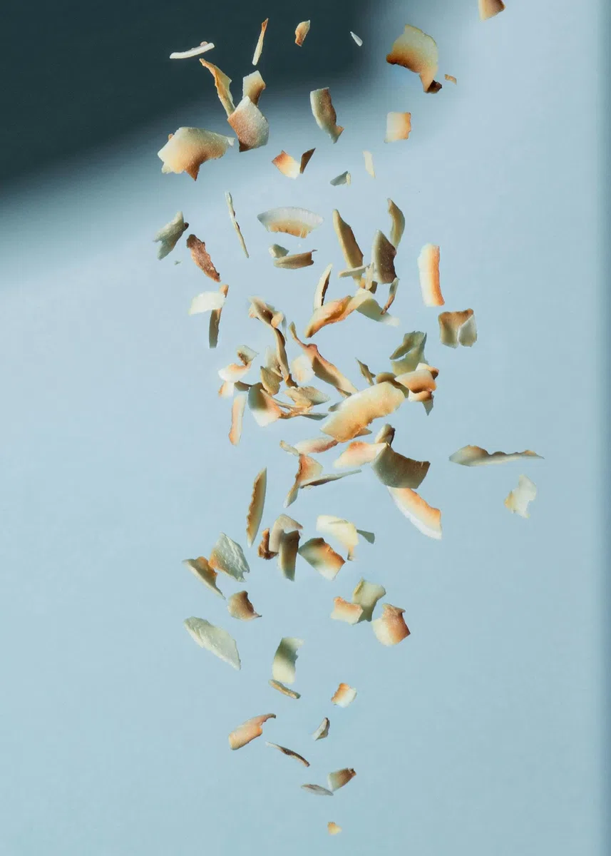 KoRo - Chips di cocco tostate bio - confezione convenienza - delizioso aroma tostato - versatili e gustose