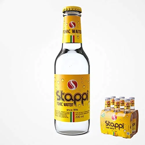 STAPPI Acqua Tonica - Bevanda Analcolica da 200 ml - Confezione da 24