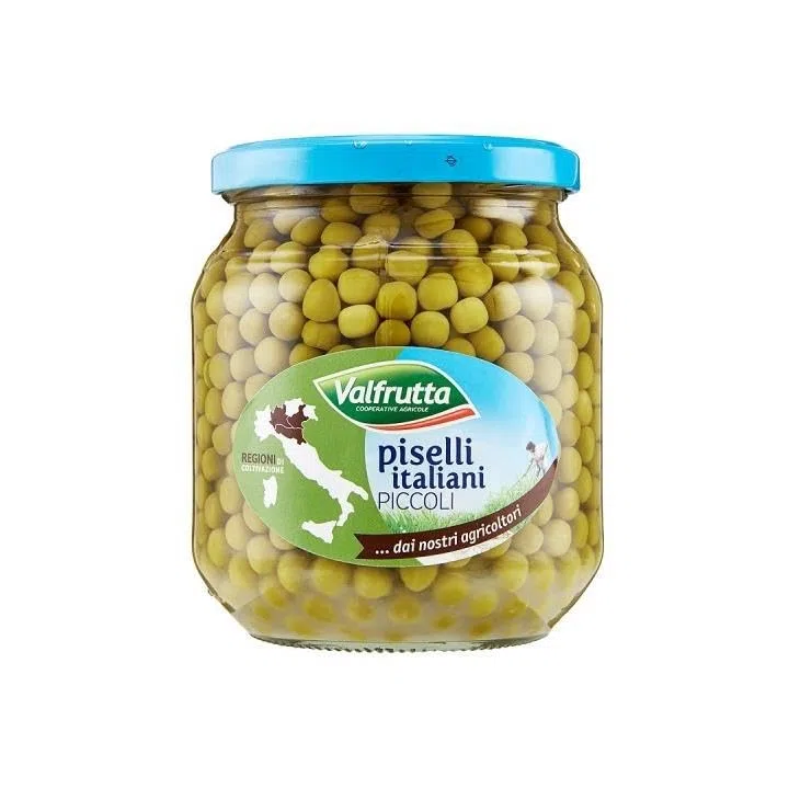 PISELLI PICCOLI VETRO 6 x 560 gr !