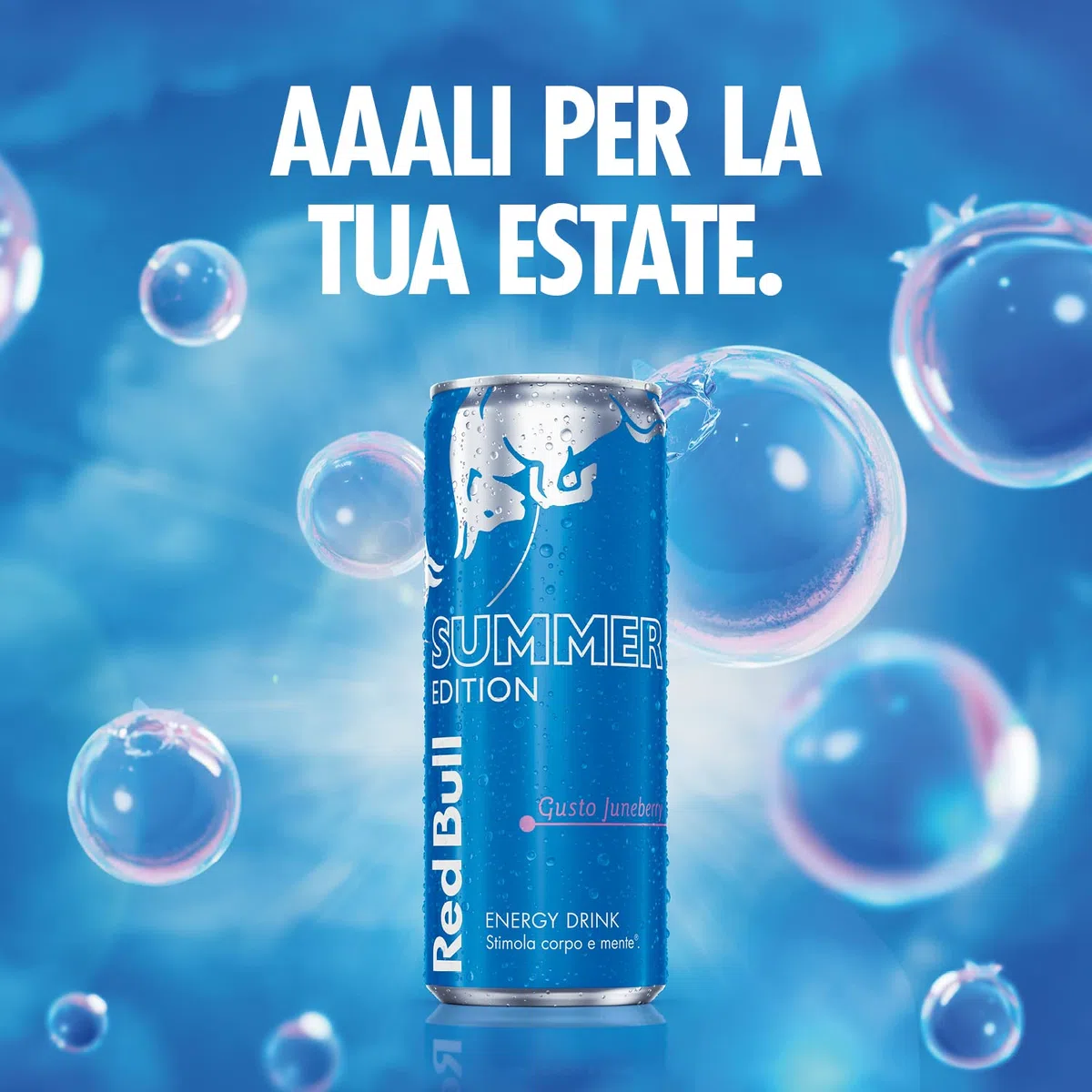 Red Bull Energy Drink, Gusto Juneberry, 250 ml (24 Lattine)