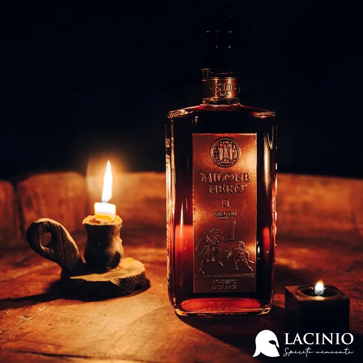 Amaro Milone Nero, 70 cl – Amarissimo di Calabria (35% Vol.) – Liquore Artigianale per Palati Esigenti – Premiato per Design e Gusto Intenso