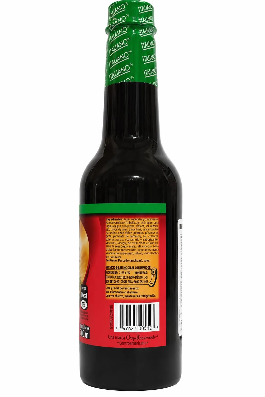 SALSA LIZANO - SALSA DE VEGETALES Y ESPECIAS - LIZANO - 700 ML