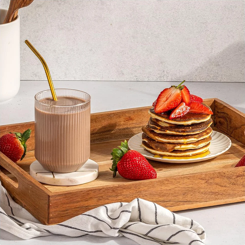 Protein Works | Diet Protein Pancakes – GOLD Innovation, Miscela Pancake Proteica Premium, Colazione Bassa Calorie, Basso Grasso & Zuccheri, Glucomannano, Perdita Peso, Naturale, 25 Porzioni, 1kg