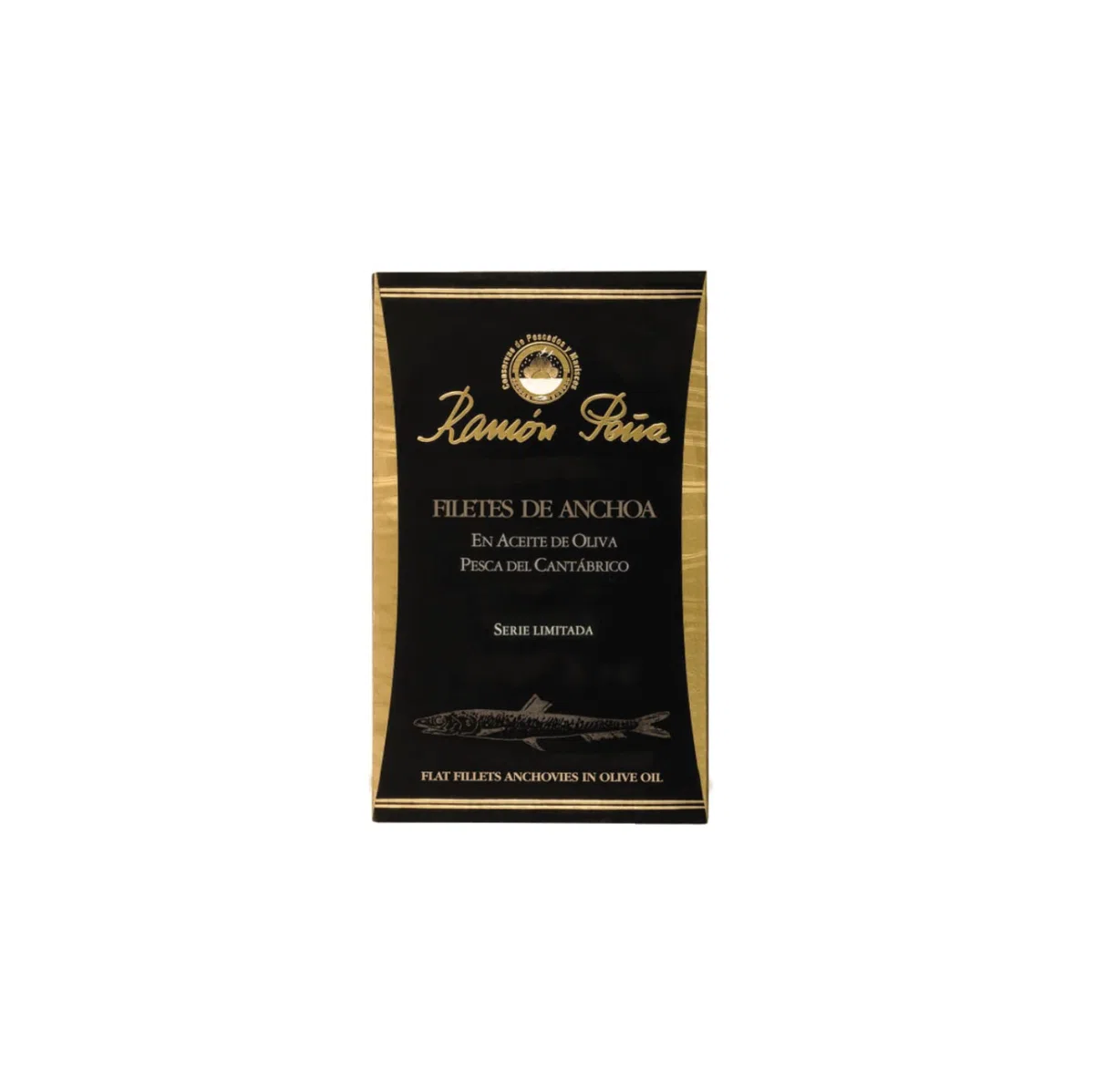 Conserve di Pesce e Frutti di Mare | Ramòn Peña® | Filetti di Acciughe del Cantabrico | Conserve Ittiche Artigianali - 85 gr (sgocciolate 50 gr) | Acciughe Cantabrico Prima Scelta