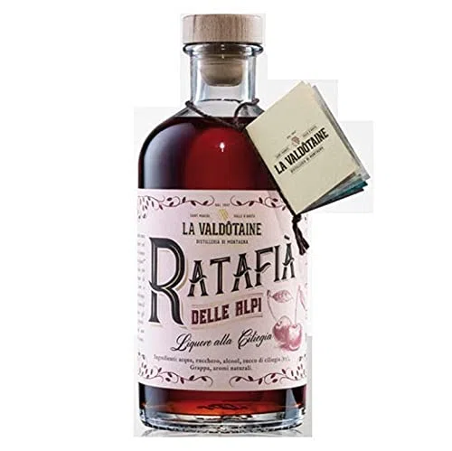 LA VALDOTAINE RATAFIA' DELLE ALPI LIQUORE ALLA CILIEGIA 70 CL