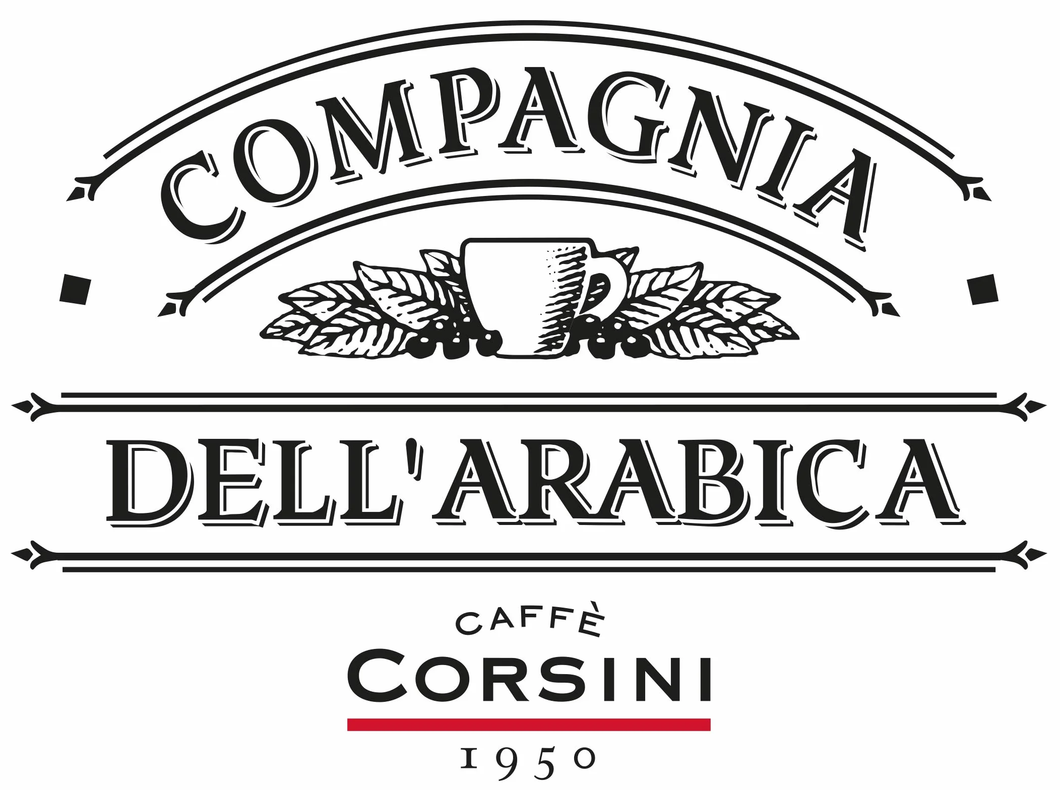 Caffè Corsini Compagnia Dell'Arabica, Tris of ground coffee, Brazil Colombia India, Arabica, Monorigine Specialty Coffee, Pack of 3 Coffees, 3 x 250 g
