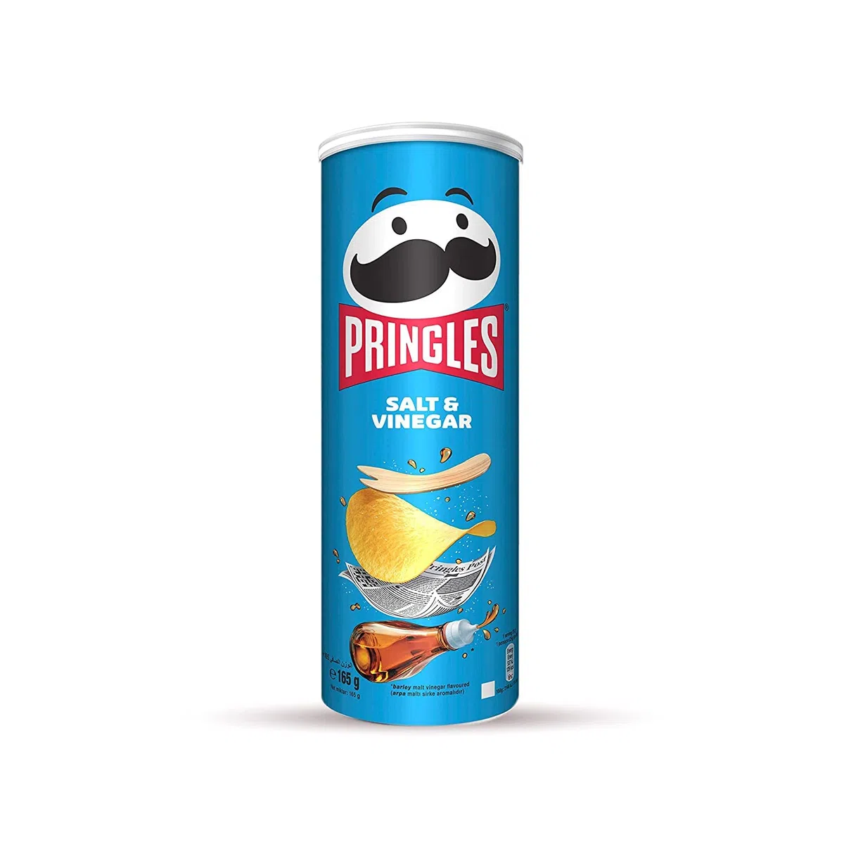 Pringles - Salt & Vinegar - 165 g - [Pack de 3]