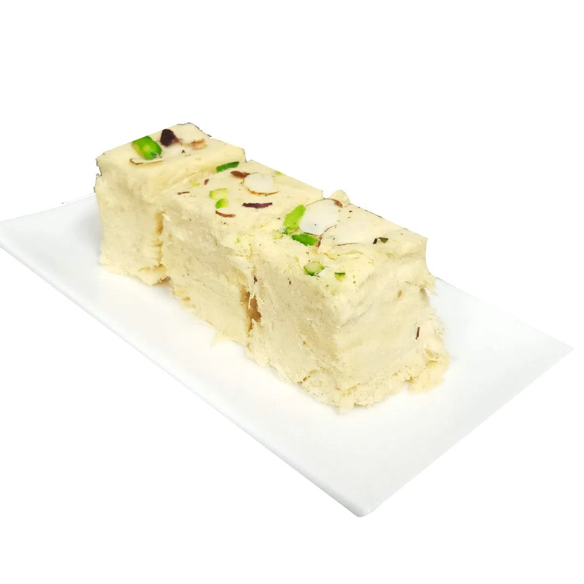 Delight Foods Bhikaram Chandmal Authentic Soan Papdi 400g | Indian Sweets | Festival Spl. | Gift Pack | (Regular)