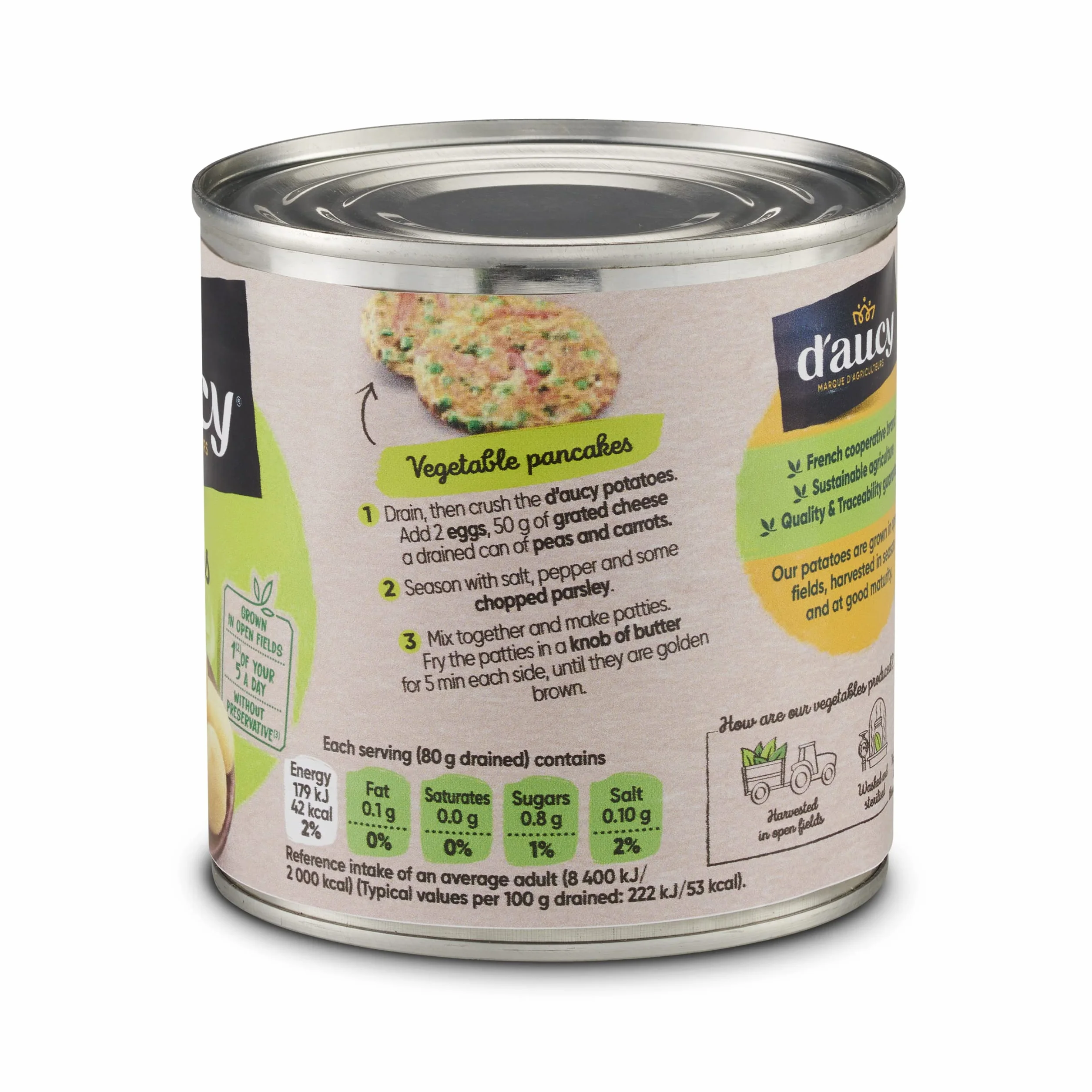 D'Aucy Patatoes 400g (confezione da 6)