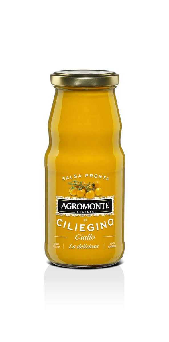 Salsa Pronta di Pomodoro Ciliegino Giallo 360 Conf. da 12 Agromonte