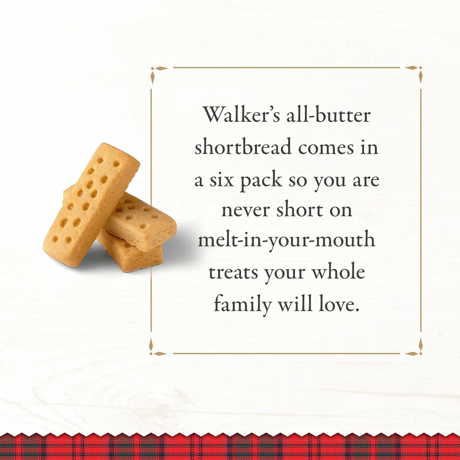 Walkers | Biscotti Inglesi Burro e Sale - 4 Blister | Frollini Burro Scozzese | Biscotti Tradizionali Inglesi