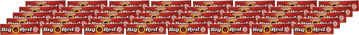 Wrigley's 5 Stick Big Red Gum 40 Packs