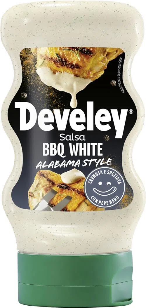 SALSA BARBECUE WHITE SQUEEZE (6 x 250 Ml)