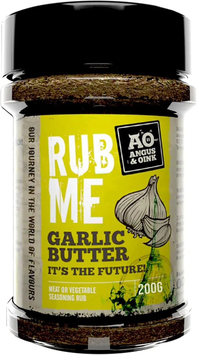 Rub Garlic Butter, Burro all'aglio Angus And Oink, 210 g