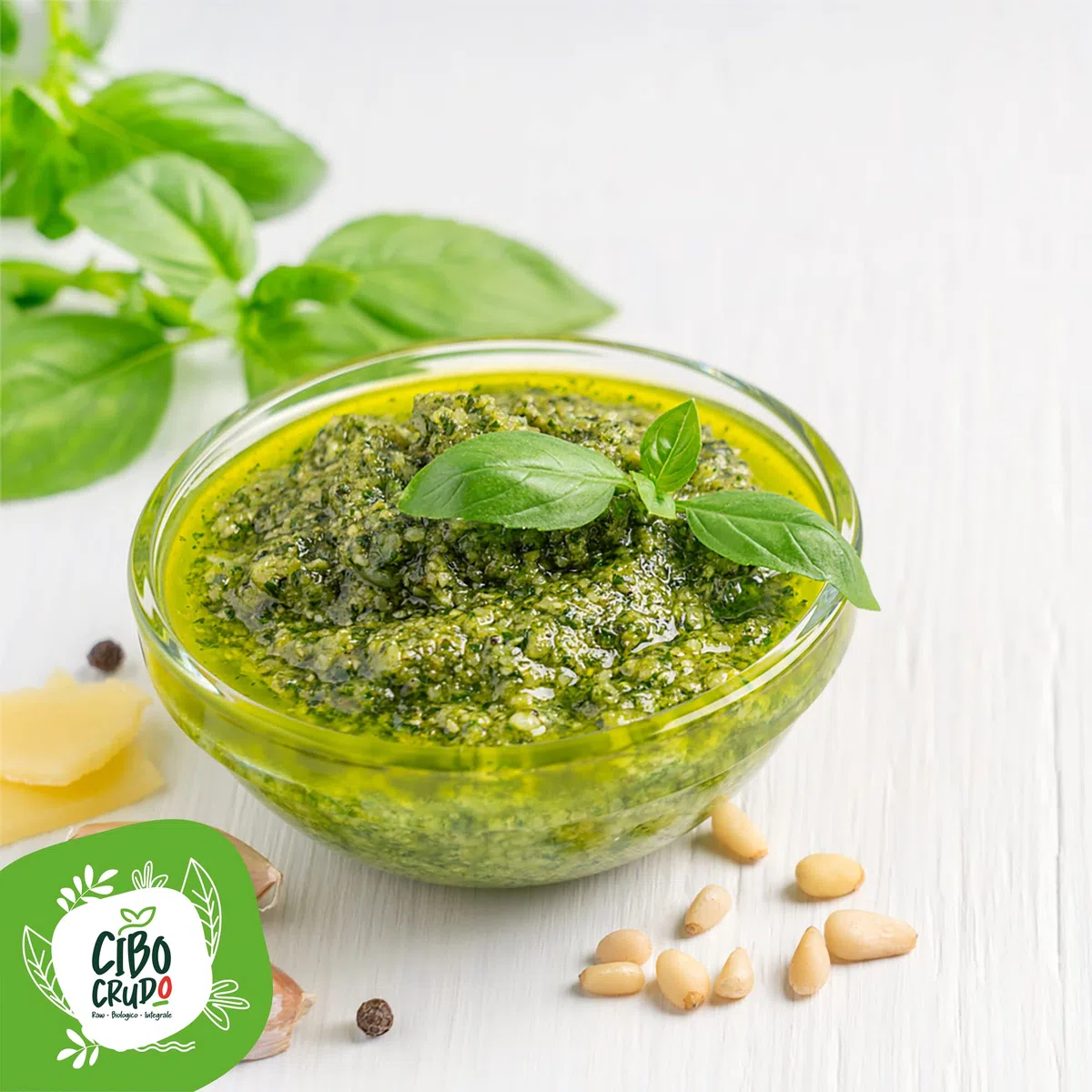 Cibocrudo Pinoli Sgusciati Italiani Biologici, Pinoli Italiani Organic – 125gr – Frutto Bio Del Pino Domestico, Prodotto In Italia, Ricchi Di Sali Minerali E Vitamine, Qualità Premium, Naturale