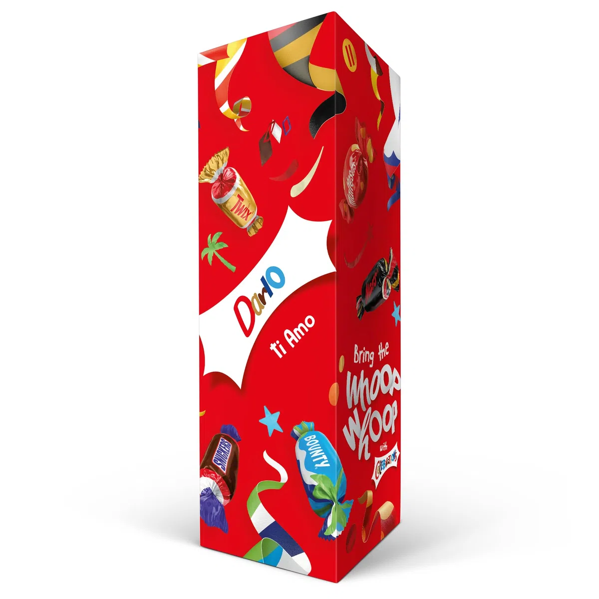 Bottiglia di cioccolatini Celebrations personalizzata – Confezione regalo con mix di mini barrette 312 g