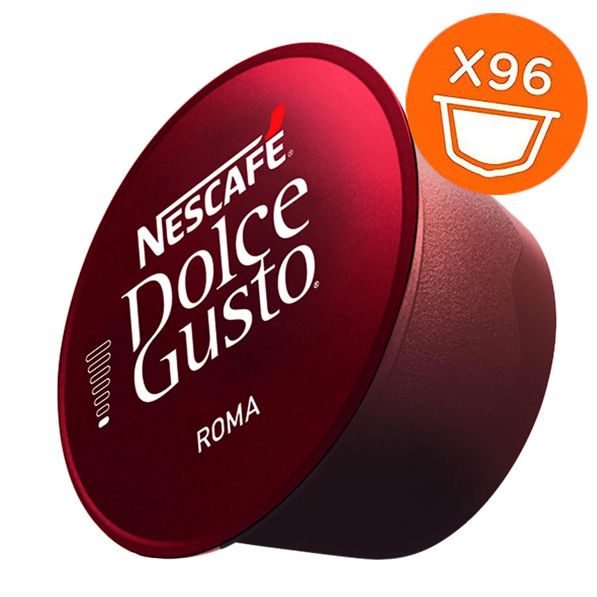 NESCAFÉ DOLCE GUSTO Espresso Roma Caffè, 6 Confezioni da 16 Capsule (96 Capsule Compatibili Nescafé Dolce Gusto)