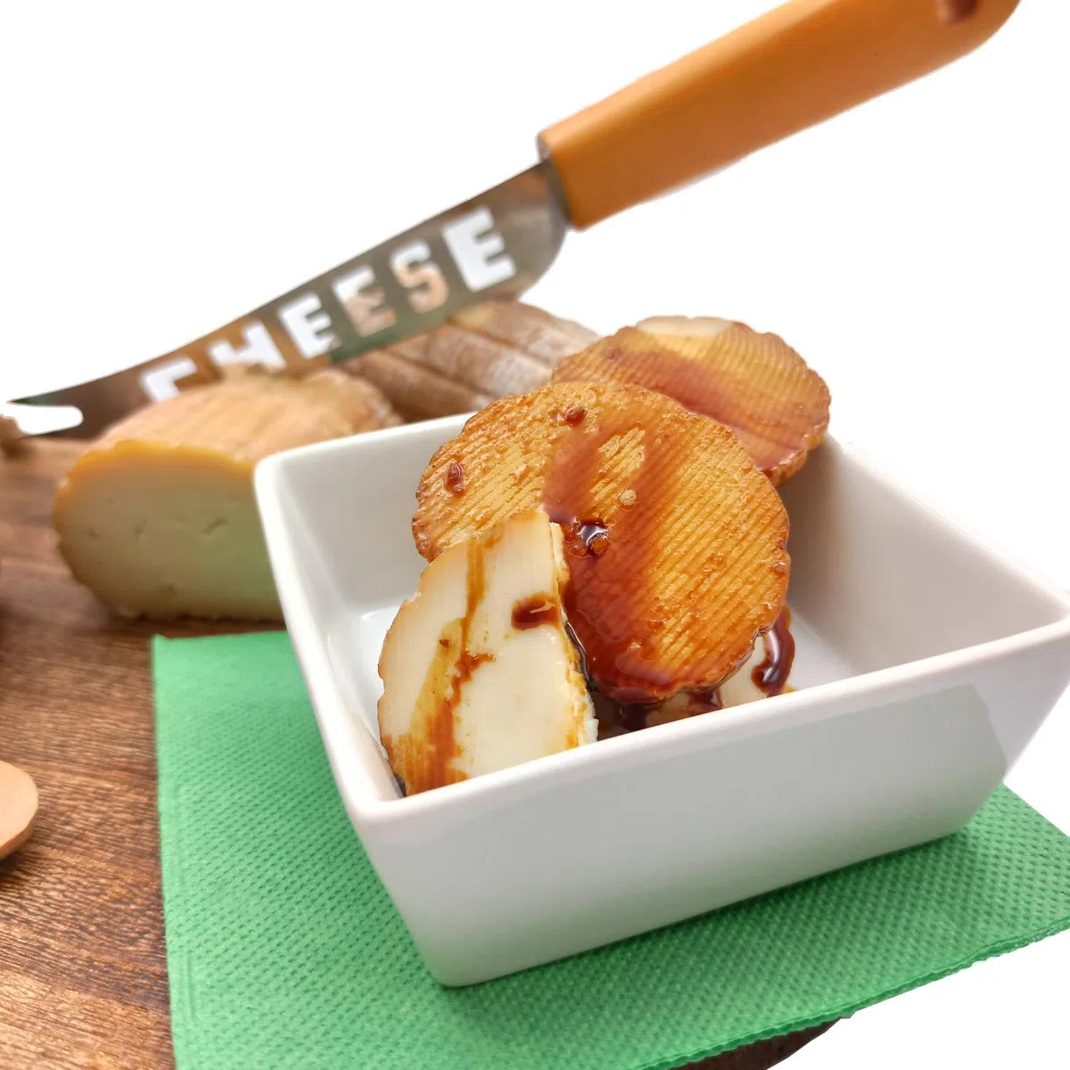 Valle del Crati Ricottina Affumicata Semi Stagionata | Ricotta Calabrese Affumicata con Legno di Quercia e Ulivo | Formaggio Affumicato Stagionato | 3 Ricottine da 200 gr cadauna