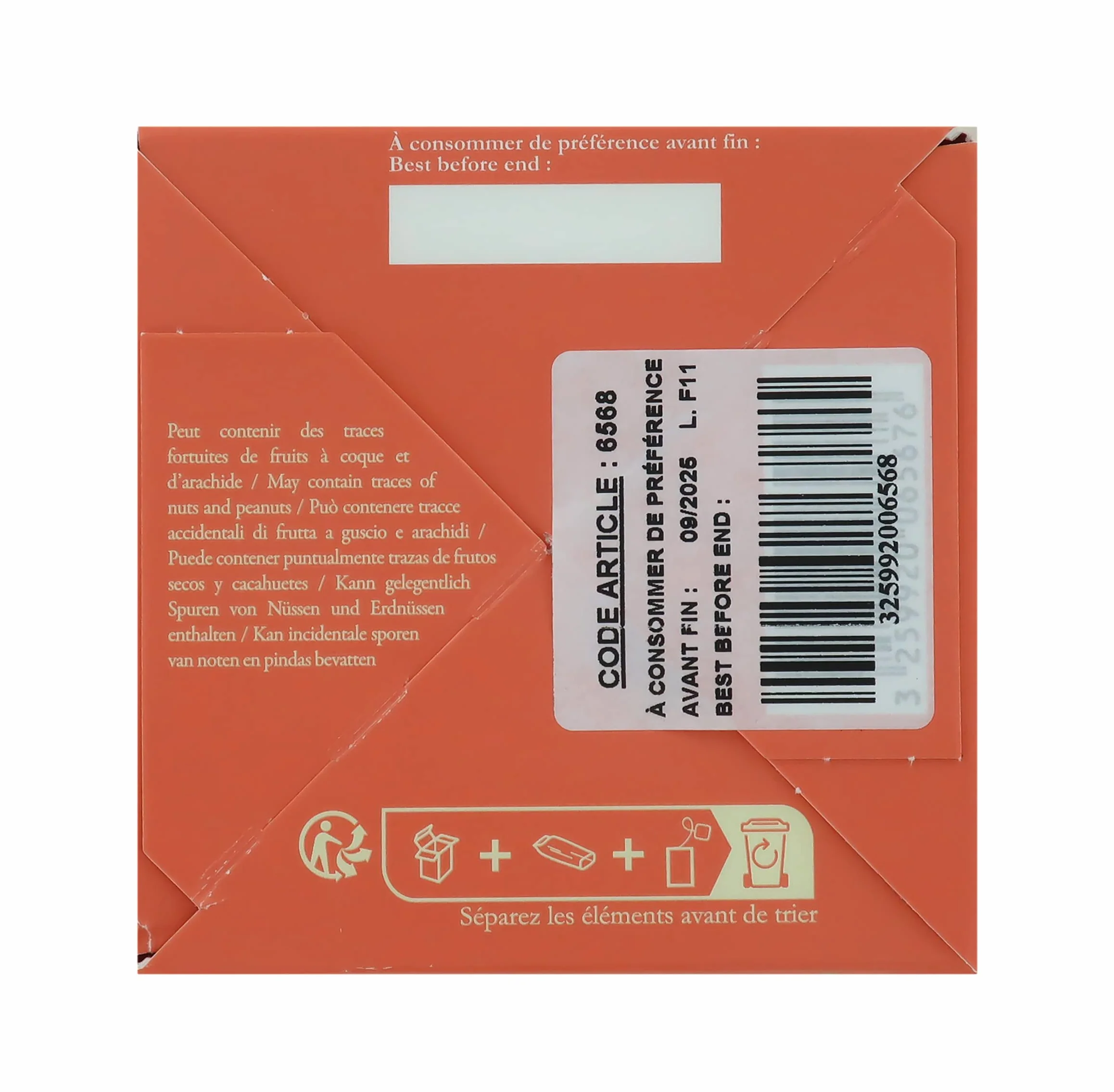 Rooibos Natalizio all'Arancia e Spezie, Gusto Fruttato, Rooibos di Natale in Scatoletta Regalo, 25 Filtri, Tot. 50g, Dammann Frères