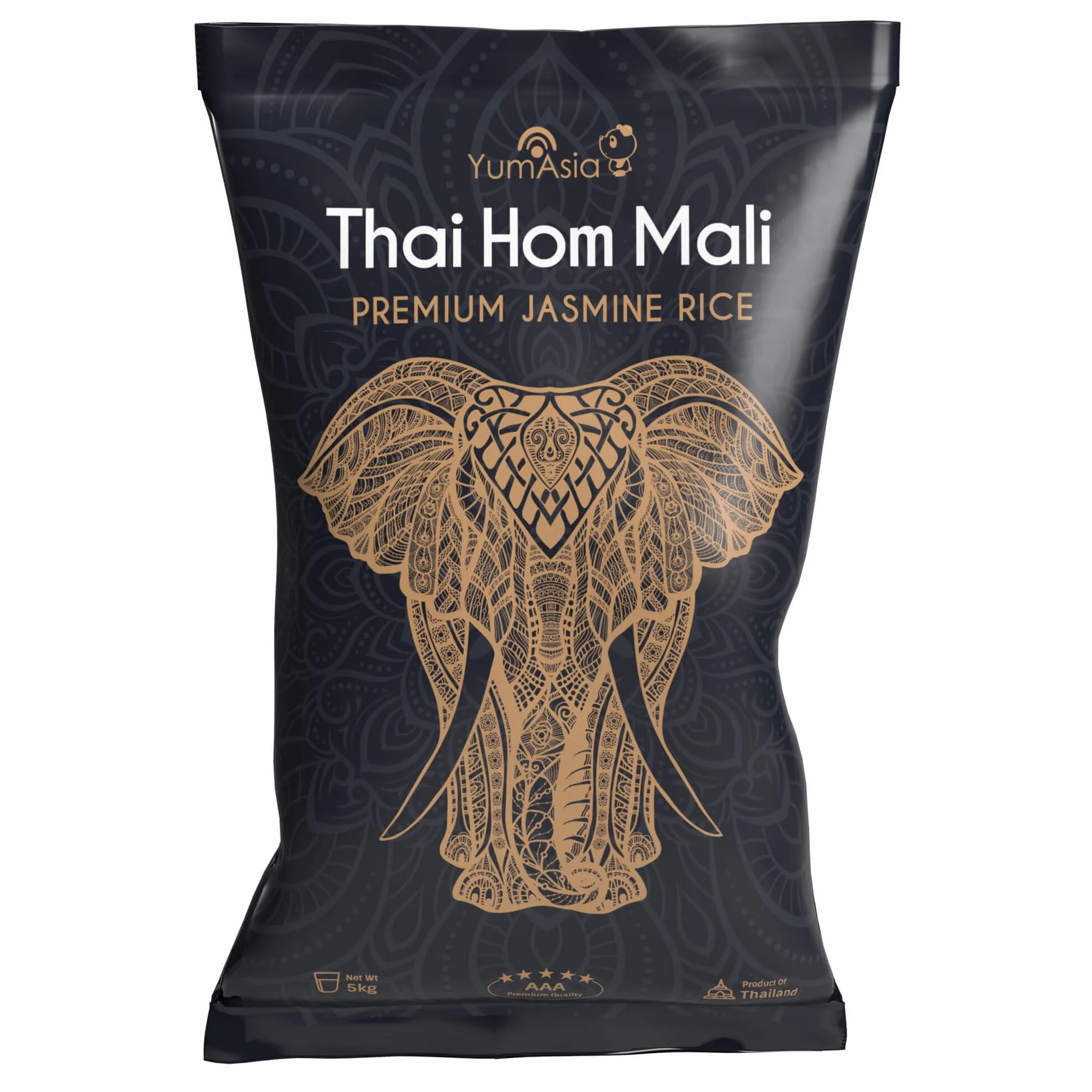 Yum Asia Thai Hom Mali Riso al gelsomino bianco premium – 5 kg
