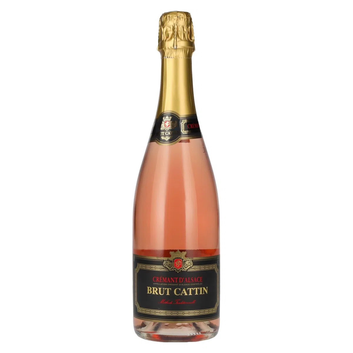 Crémant d'Alsace Brut Cattin Rosé Méthode Traditionnelle 12% Vol. 0,75l