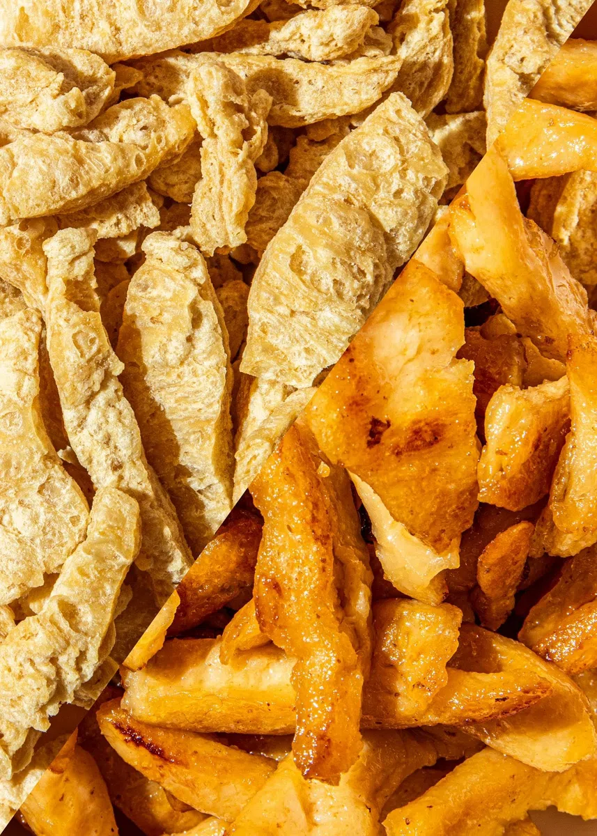 KoRo - Straccetti di soia bio 800 g - 100 % soia - qualità biologica - alternativa di carne vegana - versatile per piadine, curry, wraps