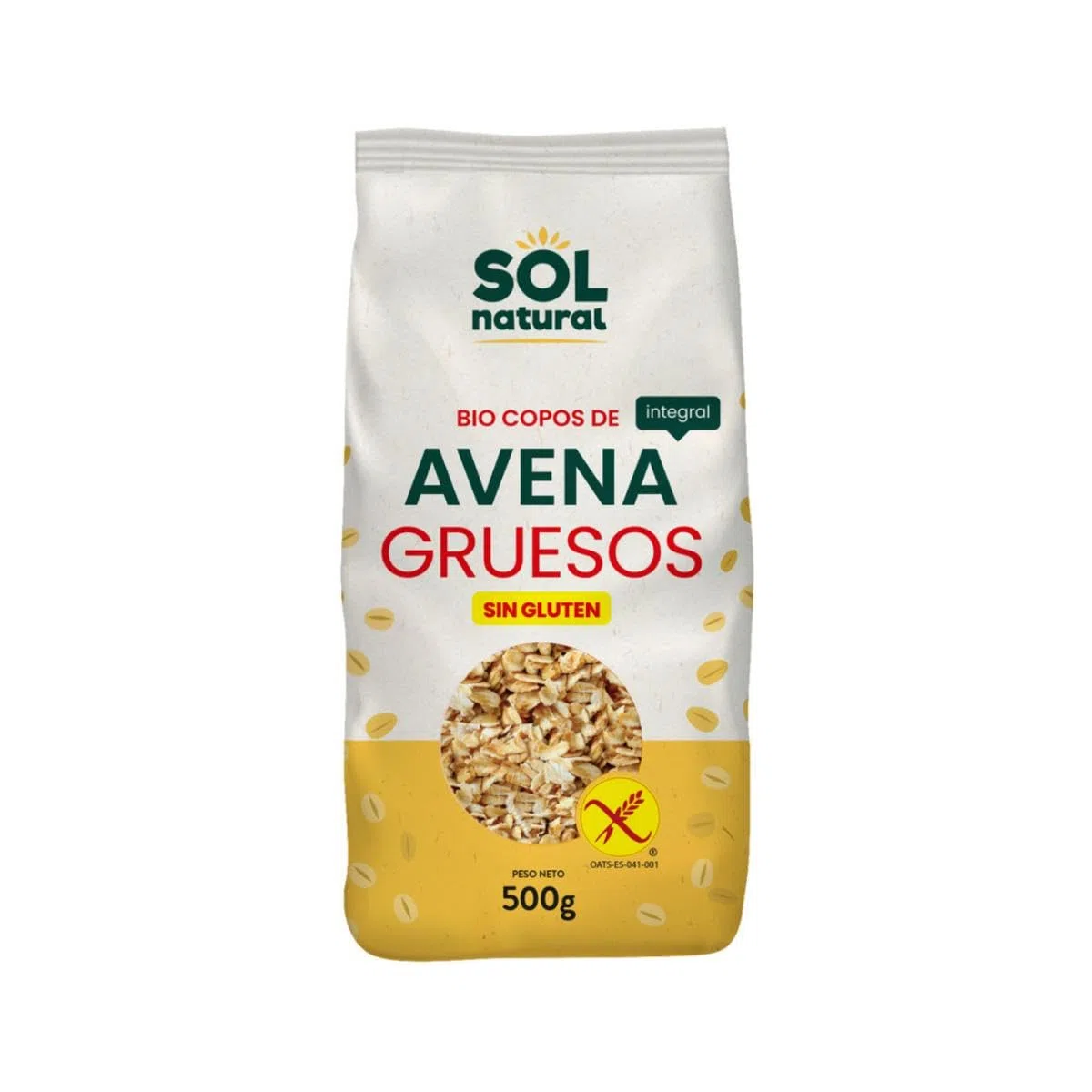 COPOS DE AVENA integral gruesos – trattamento pensato per un impiego regolare, ideale per chi cerca un prodotto affidabile ogni giorno, peso 500 g ed è studiato per offrire un elevato comfort d’uso ne