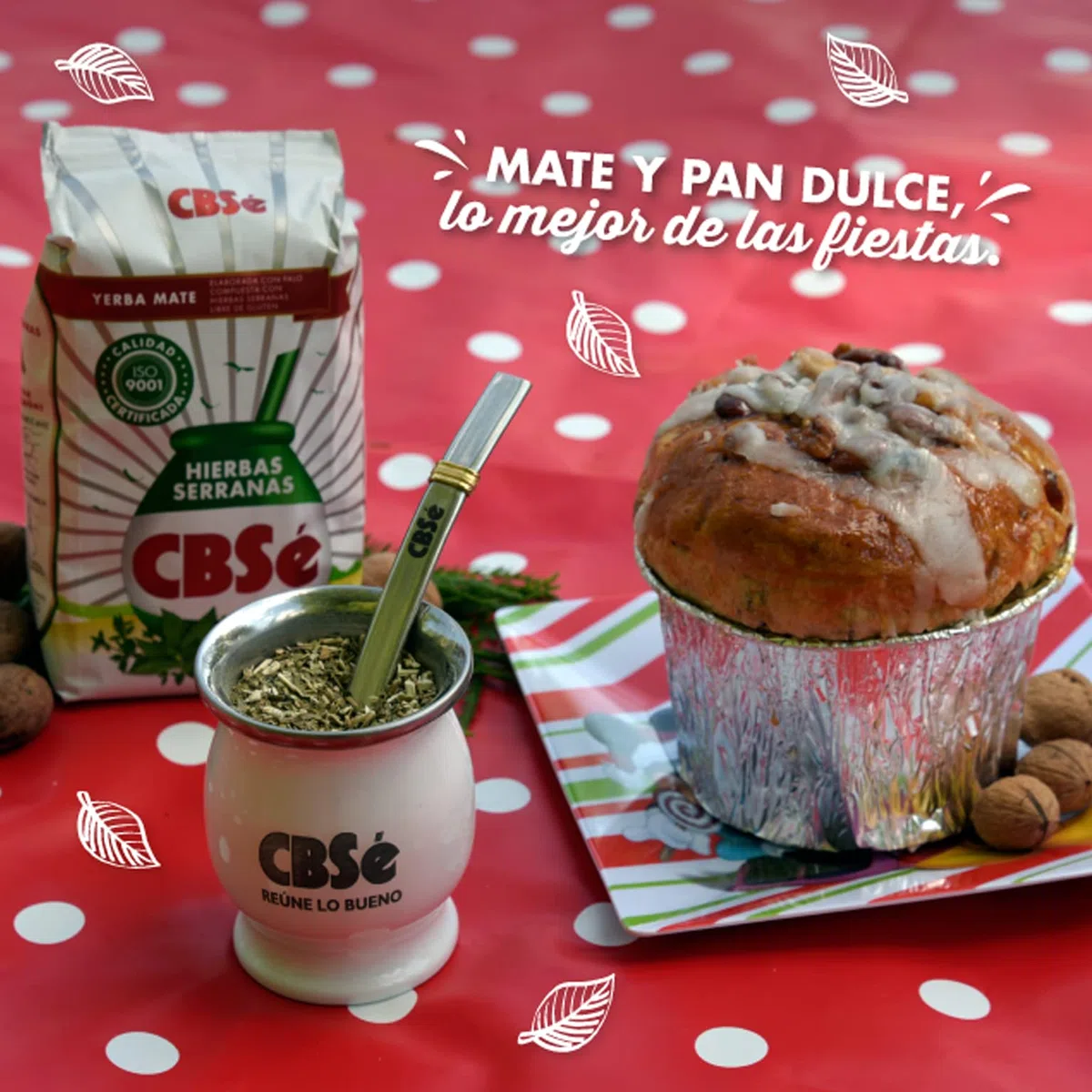 CBSé Yerba Mate Tè Hierbas Serranas 1.5 kg (0.5 kg x 3) | Set Mate Argentino | Bevanda disintossicante ed energetica