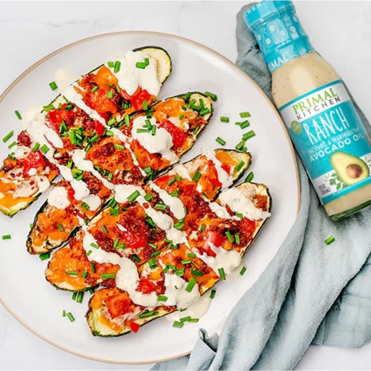 Primal Kitchen - Ranch Dressing fatto con olio di Avocado - 8 oncia.