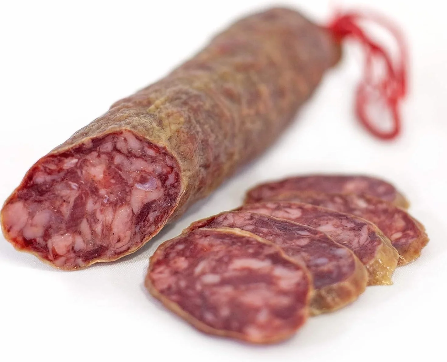 Corsevilla - Salame Iberico di Bellota - Gourmet - Iberico - Iberico di Bellota - Salume Iberico - Senza Glutine - Senza Lattosio - (500 grammi circa).