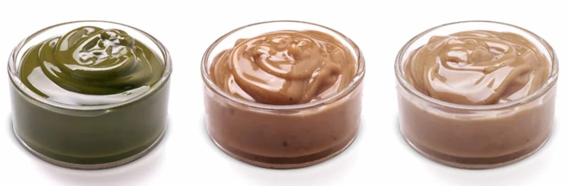 Brontedolci - TRIS DI PASTE PURE 100% - Pasta Pura di Pistacchio - Pasta Pura di Nocciola - Pasta Pura di Mandorle - 3x190gr.