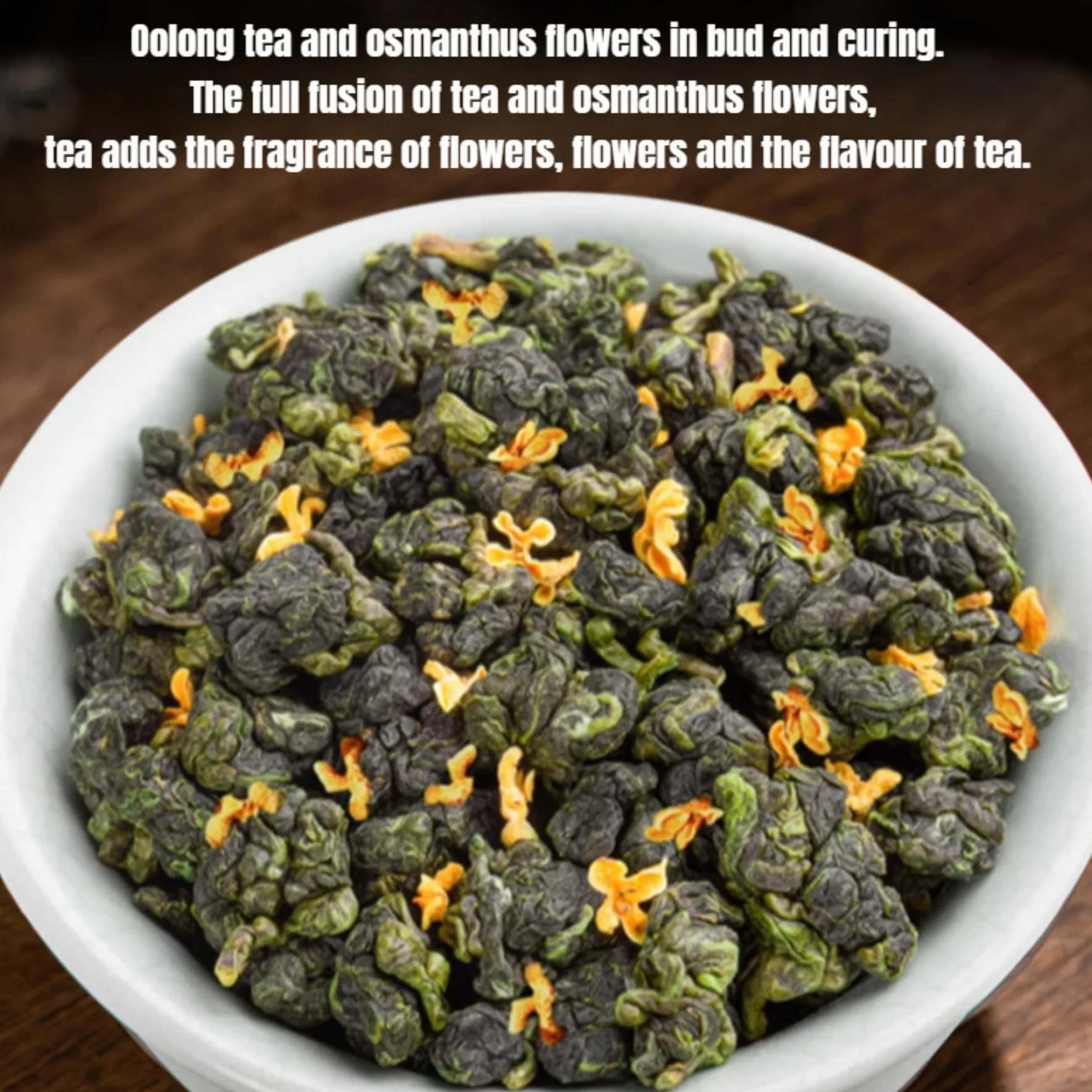 Tè Oolong All'osmanto, Tè Dalla Fragranza Forte Di Alta Montagna 250g / 17,63oz Aroma Forte Di Osmanto