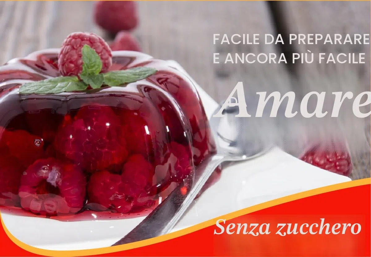 Royal Miscela di dessert lampone gelatina, senza zucchero e carboidrati, 12 scatole da 0,9 l