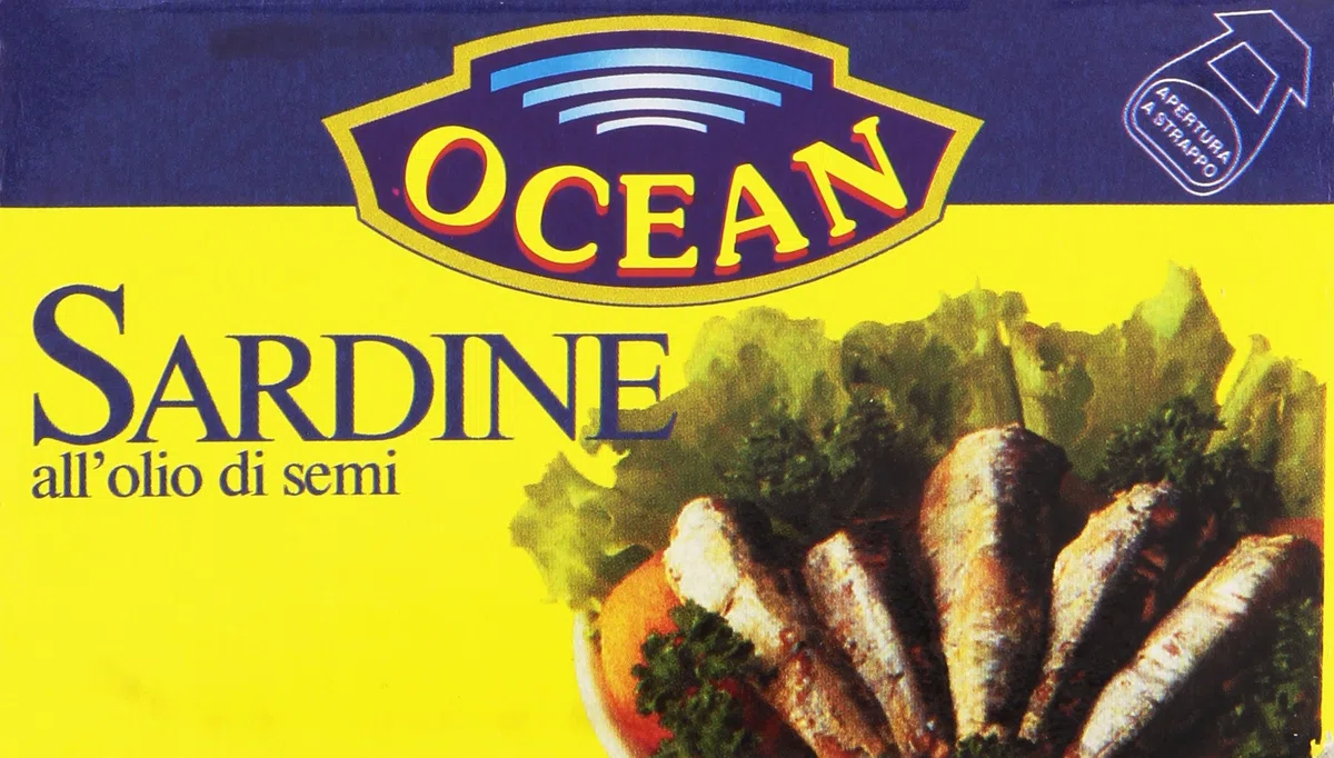 Ocean - Sardine, All'Olio Di Semi - 10 pezzi da 120 g [1200 g]