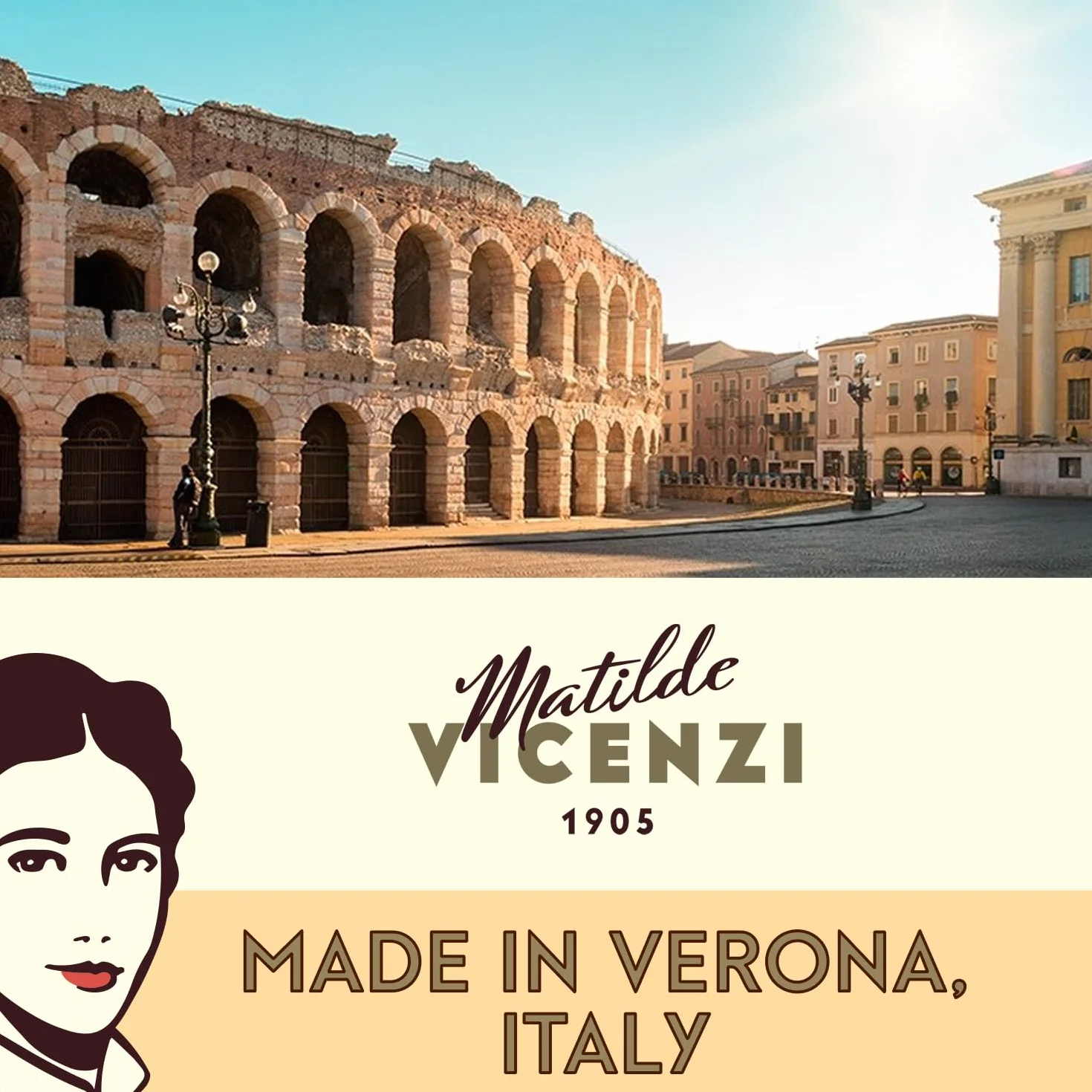Matilde Vicenzi - Millefoglie di Matilde, Selezione di Raffinata Pasticceria di Sfoglia, Bocconcini e Ciambelline miste in una Elegante Scatola di Latta per un Regalo Goloso, Confezione da 375 gr