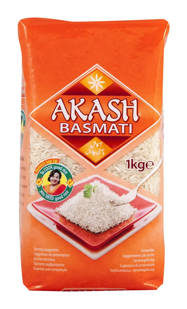 Akash Riso Basmati - 1000 gr - [confezione da 4]