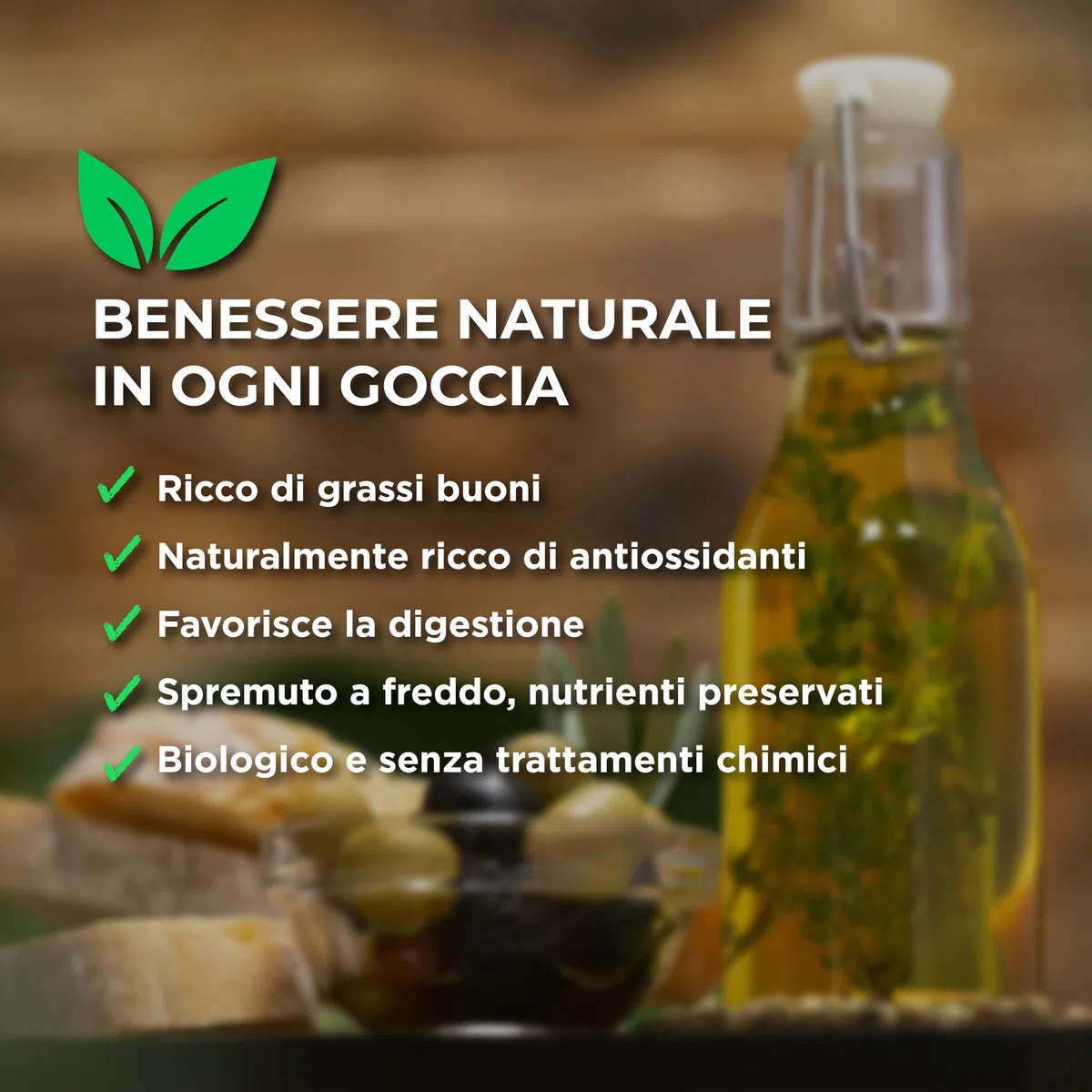 RACILIA Olio Extravergine di Oliva Biologico - Olio Evo Bio 100% Italiano, Spremuto a Freddo - 750 ml