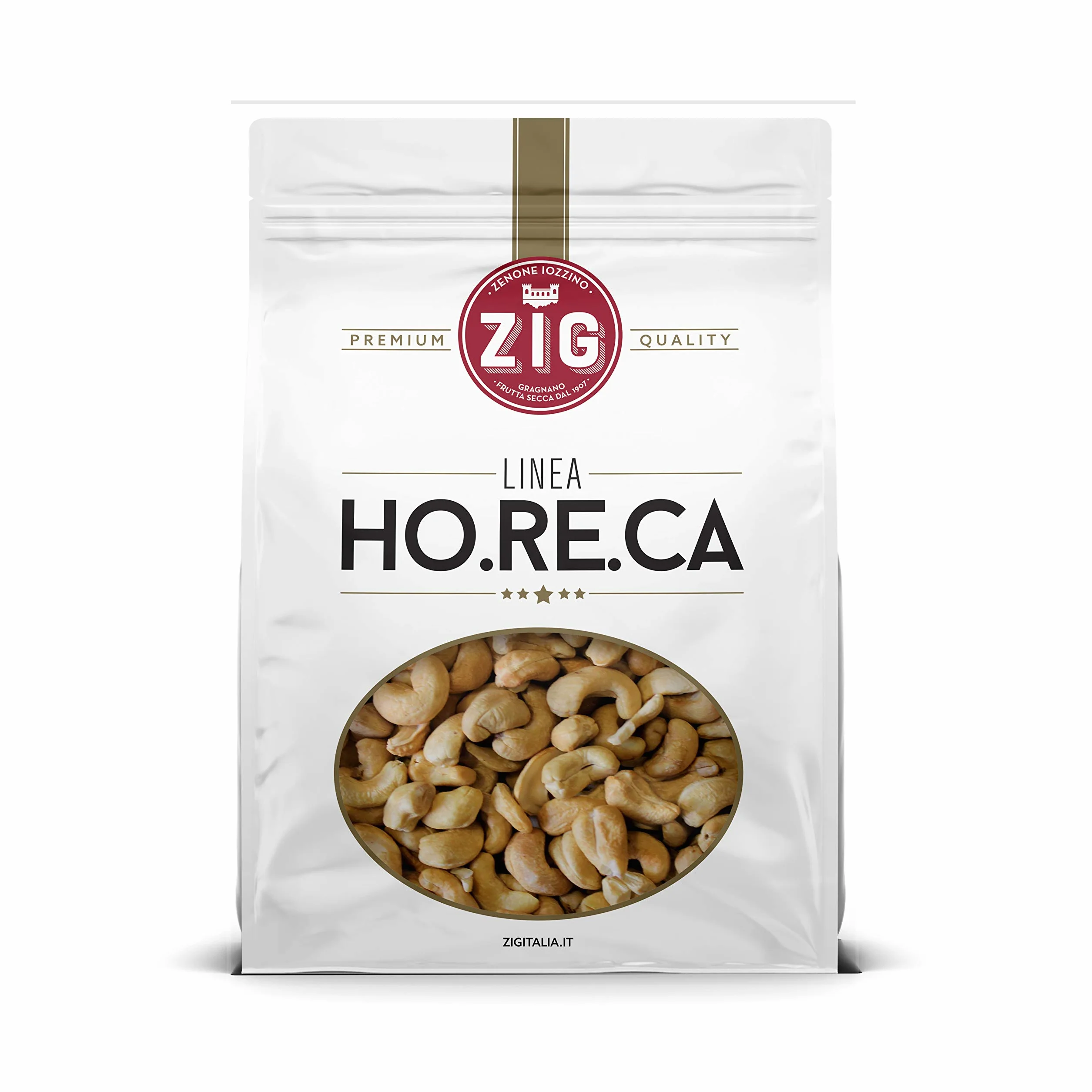 ZIG - HORECA - Anacardi tostati e salati prima scelta 1 Kg