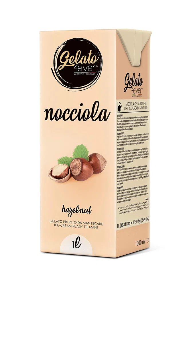 Gelato 4ever – Gelatiera MYA60 con 10 Brick Gelati Inclusi, Macchina Gelato 1 L con Schermo LCD, 10 Gusti assortiti - Pronto in 30-40 Minuti, Starter Pack per Gelati Naturali, 12 W, Made in Italy