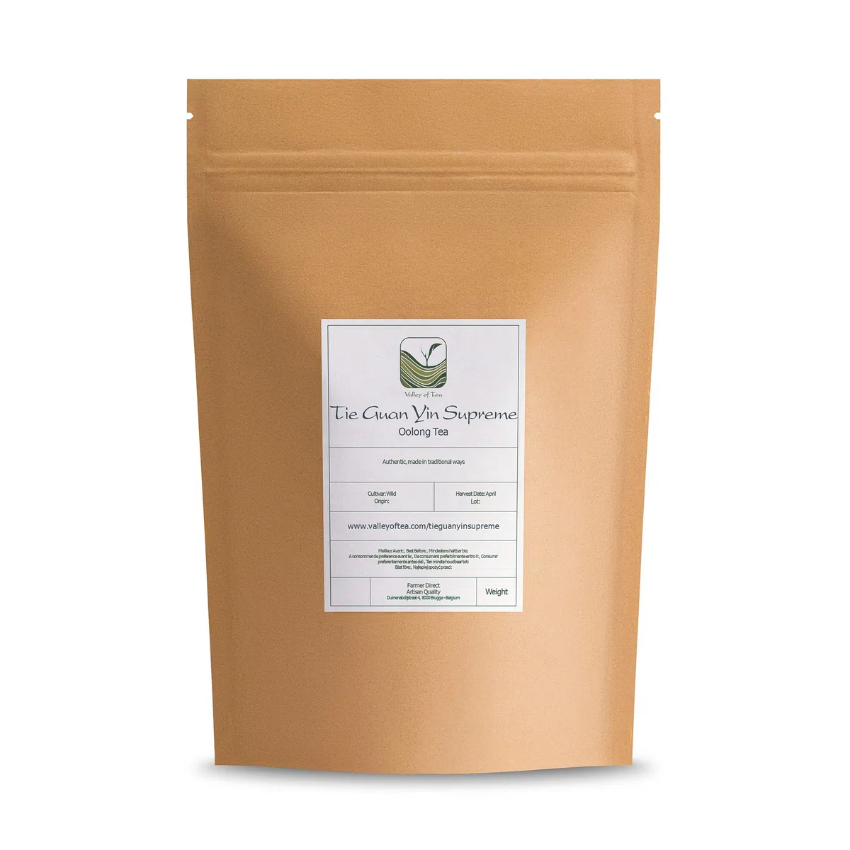Tie Guan Yin Alta Qualità - Oolong Tè Cinese Tieguanyin - Wu Long Dalla Cina - Tè Blu Cinese - 50g