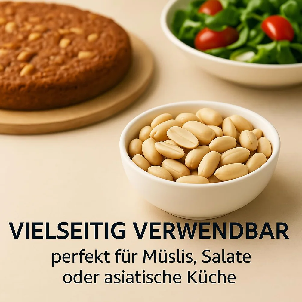 noci di terra arrostite senza sale e olio naturale senza ciotola vegan snack noccioli di arachidi 5 kg