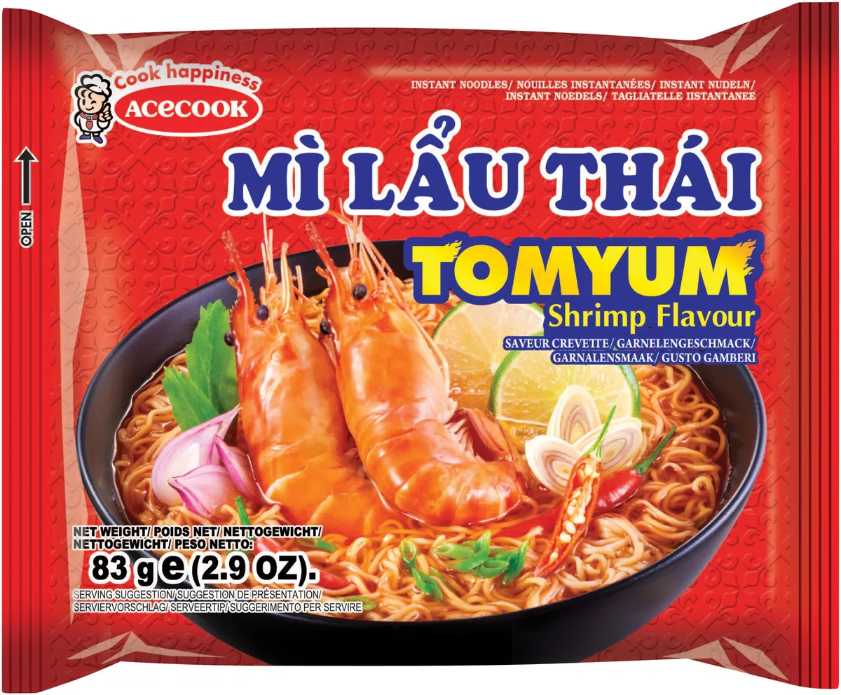 ACE+ Mi Lau Thai Instant Noodle Gamberetti 30X83 Grammo - 2490 g