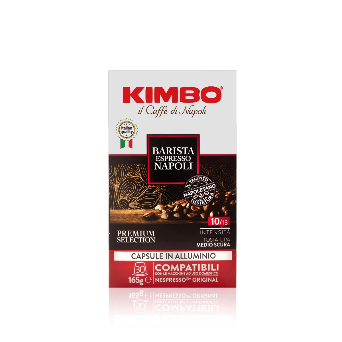 Kimbo Capsule Compatibili Nespresso Original in Alluminio - 30 Capsule - Barista Espresso Napoli