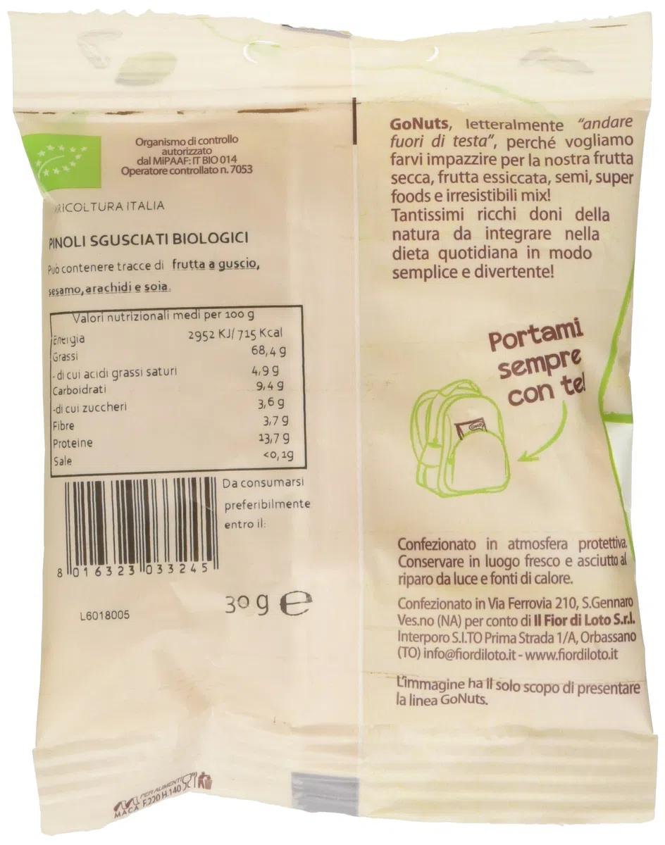 Fior di Loto Pinoli Italiani - 30 gr